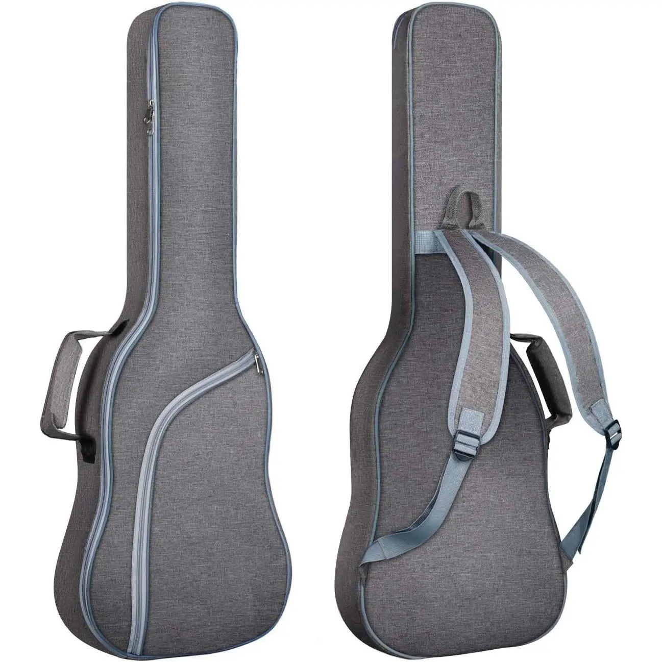 Electric Guitar Bag Padded Electric Guitar Gig Bag Case 0.35in Padding  Adjustable  Strap Electric Guitar Case CY0175