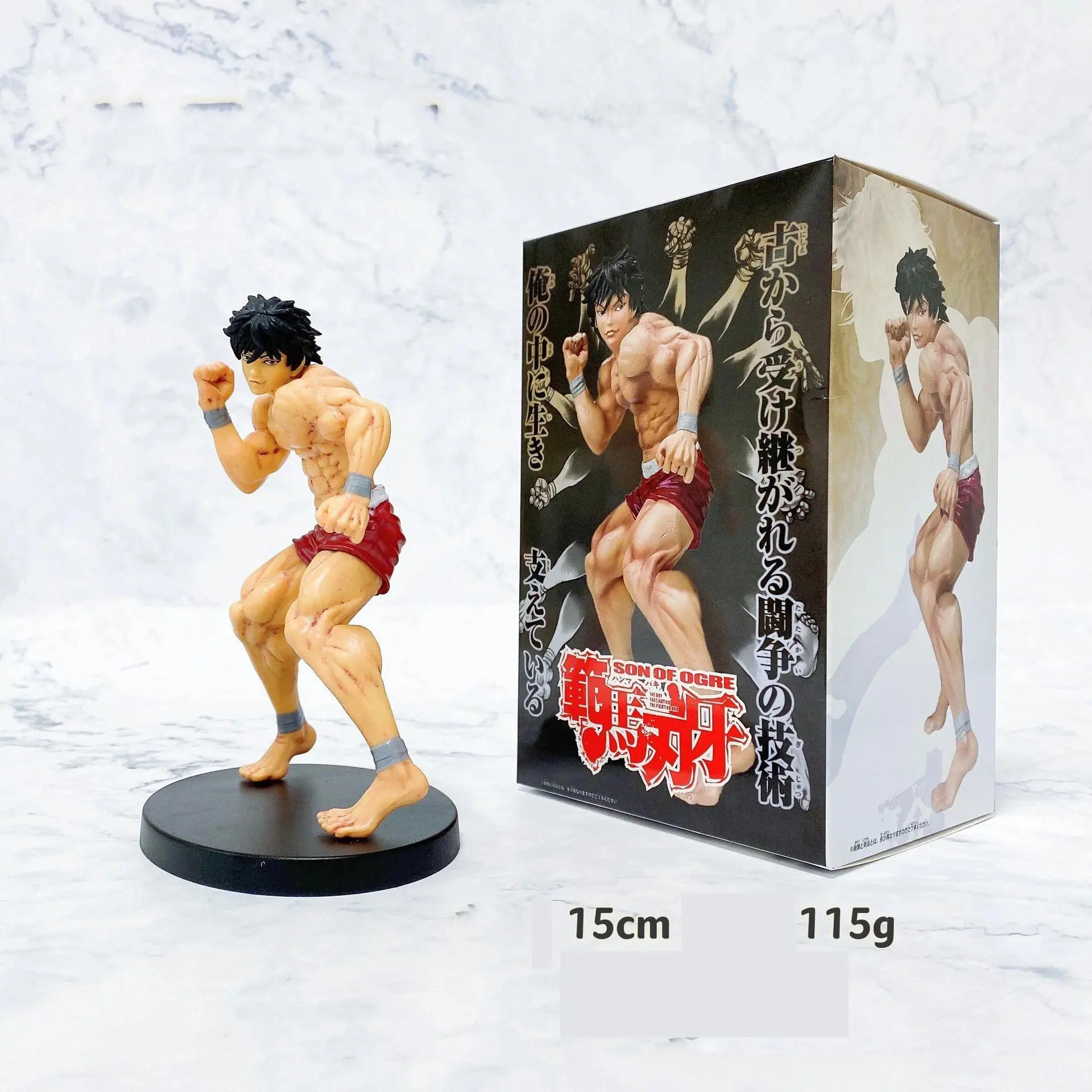 2026 New hot item Baki the Grappler hanma baki Hanma Yujirō Hanayama Kaoru Jack Hanma Action Figure Model Collection Toys 22CM