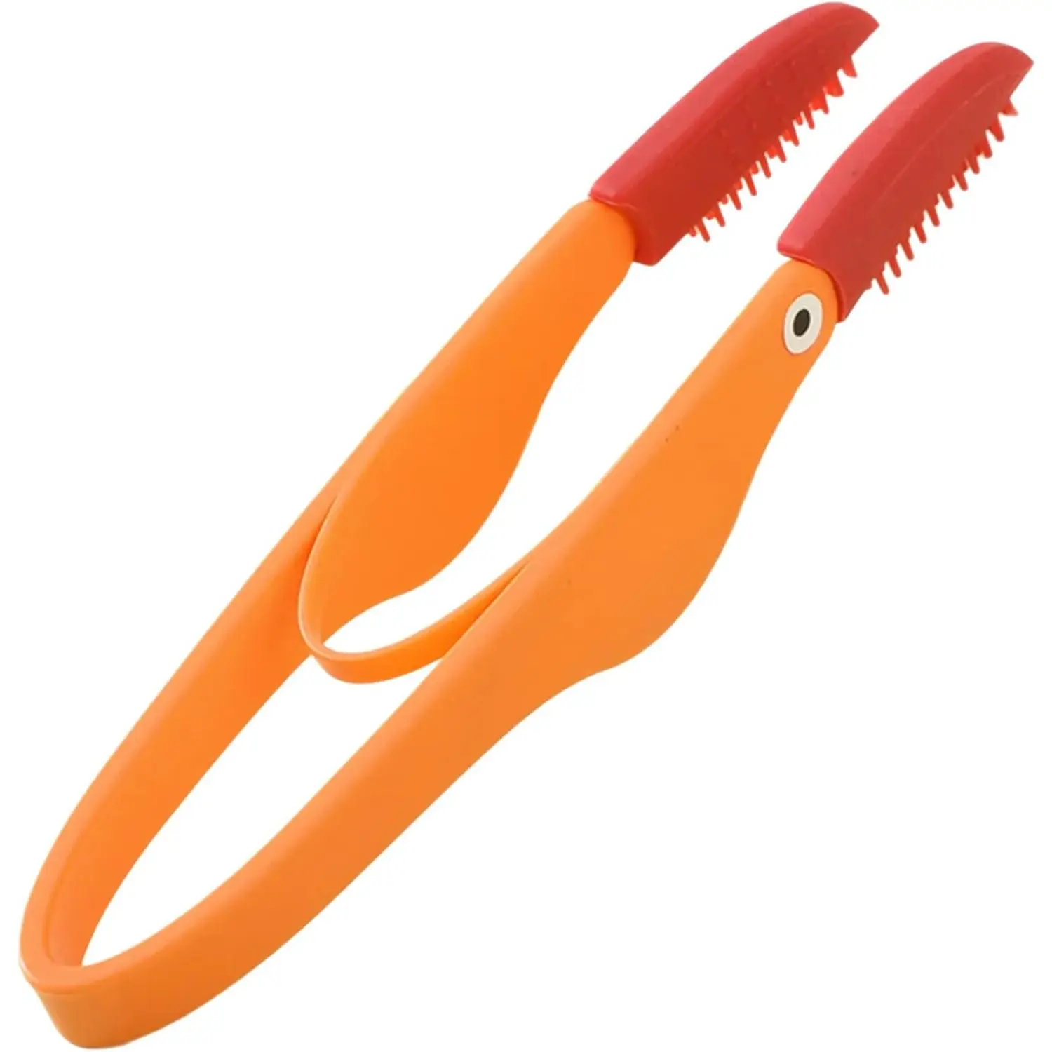 Effective Pet Eye Combs Tweezers Brush  Tear Residues Easily Removal Eye Stain Brush  Booger, orange