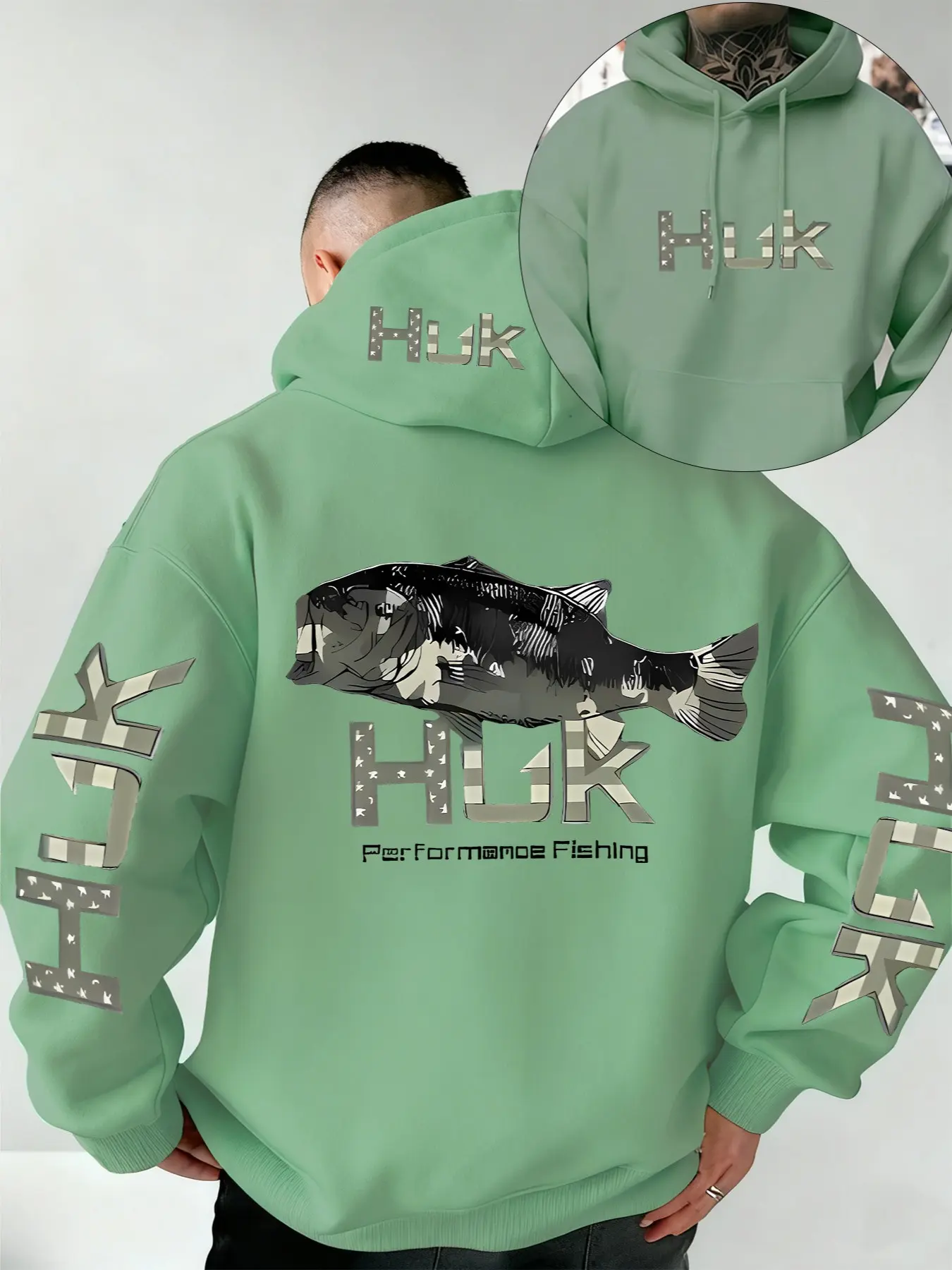 New Unisex Hooded Sweatshirt, Letter Print, Soft Stretch Knit Fabric, Standard Fit, Casual Daily Wear, Fun Style, Essential for Young Adults