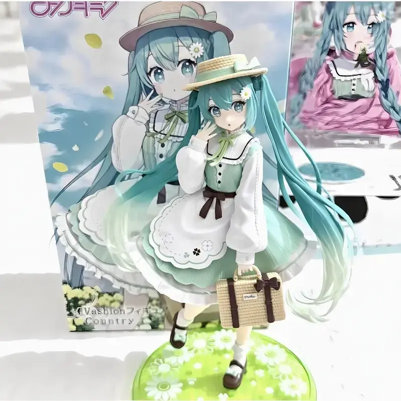 Judai Fashion Figure Hatsune Miku Country PVC Action Figure Model Doll Toys Gift