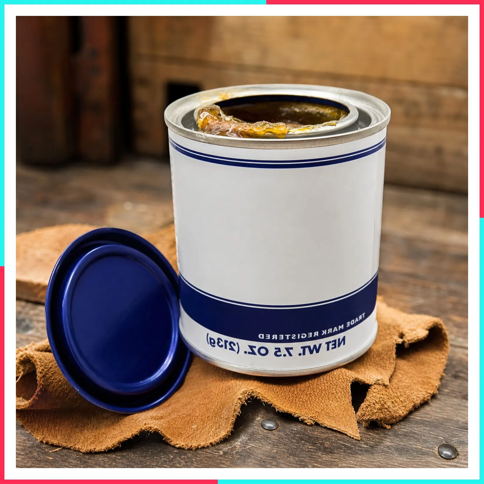 Leather Conditioner & Waterproofer – Beeswax & Pine Tar Formula, 7.5 oz Can. Waterproofs, Conditions & Softens Boots, Shoes, Saddles, Bags, and Leather Gear.