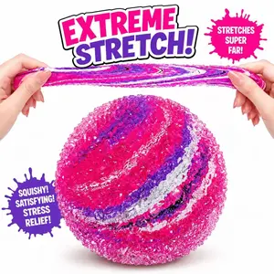 Viral Stretchy Squishy Ball, Super Stretch Stress Relief Toy, Sensory Fidget Toy for Anxiety Relief, ASMR Squeeze Toy for Teens & Adults, Soft Stress Ball