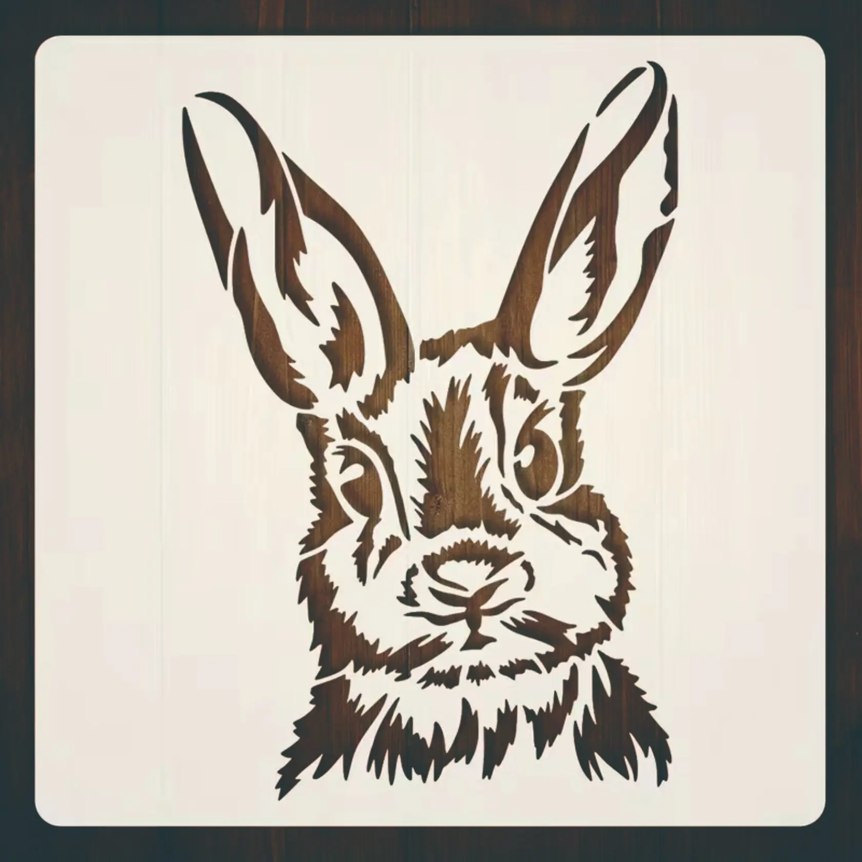 Large Rabbit Template, 66 Inches DIY Craft Cutout Board, Party Decoration, Home Decor, Clothing, Wood, Canvas, Wall Art