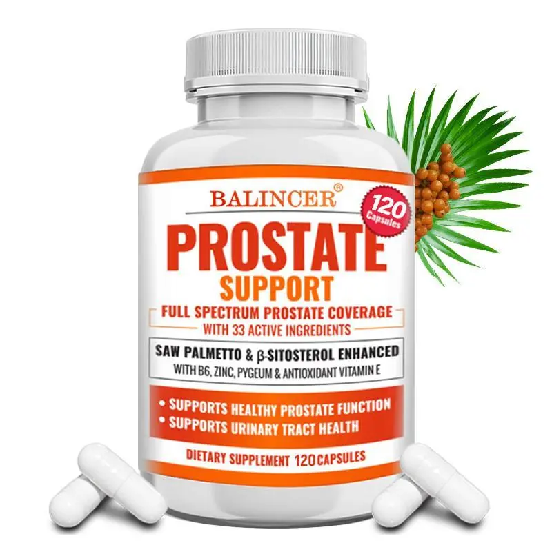 Balincer Saw Palmetto Extract - Supports prostate health, supports urinary tract health,120 Capsules