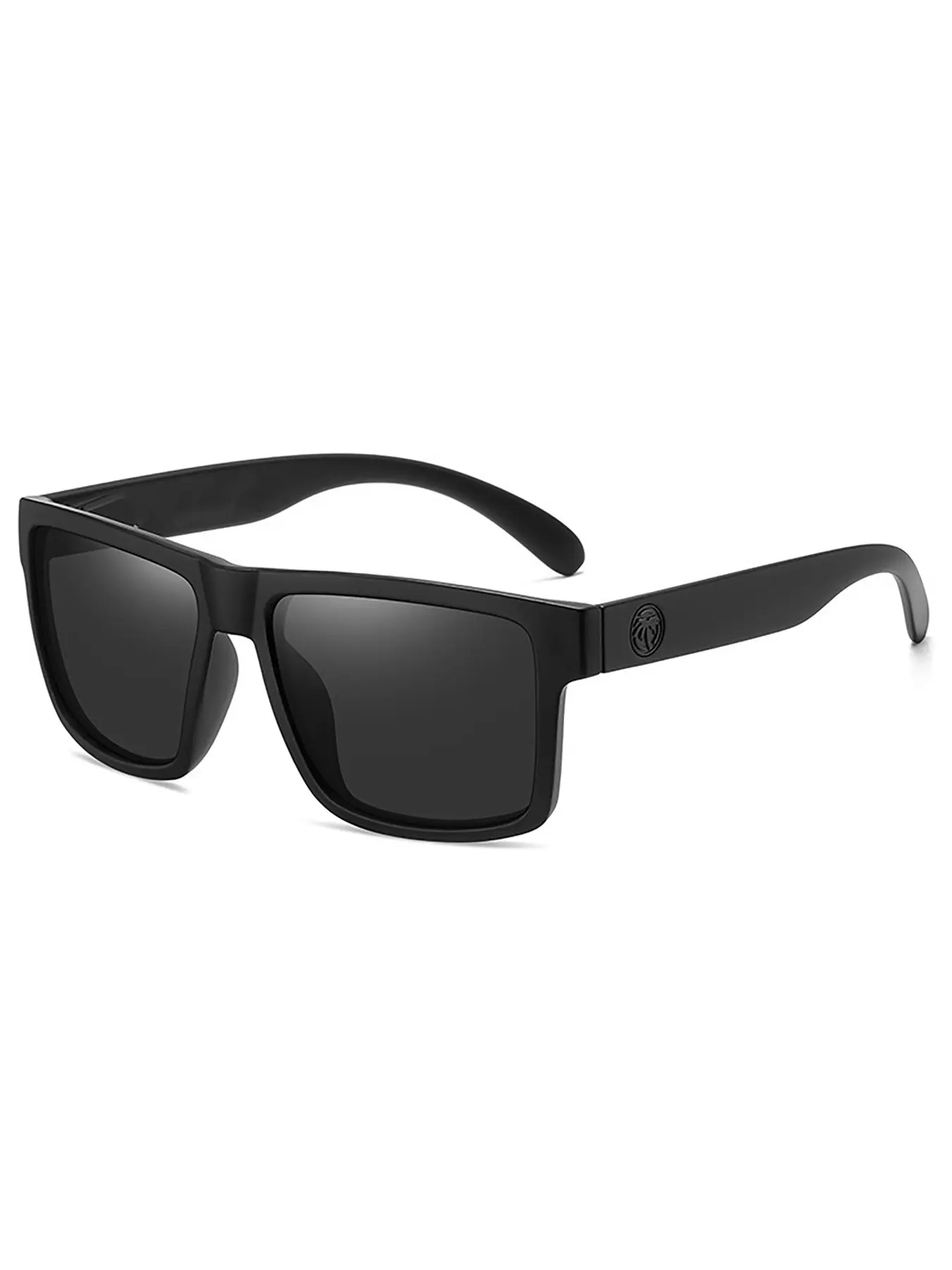 Polarized Sunglasses, Retro Color Film Shades, Unisex Outdoor Driving Glasses, Fashionable Blue Film Eyewear, Trendy Square Sunglasses, Square Framed Sunglasses