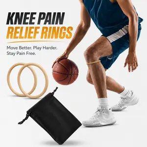 Patella Knee Brace 2-Pack with Protective Knee Pads, Adjustable Tendon Support for Patellar Tendonitis, Jumpers Knee, Running, Basketball & Sports, Men Women (Grey)