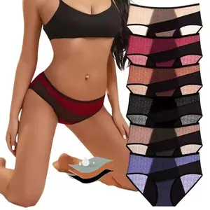 6-Pack Plus Size Mid-Rise Period Underwear for Women, Full Leak Protection Breathable Absorbent Menstrual Panties, Soft Lightweight for Daily, Night & Heavy Flow Use