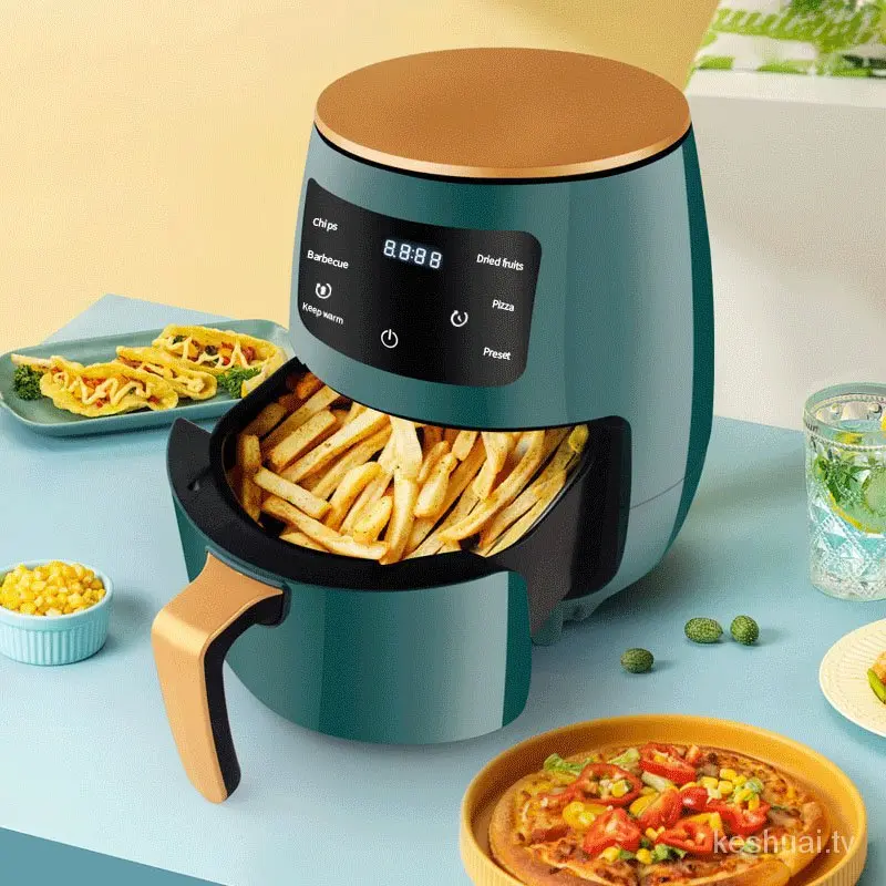 Large 8L Transparent Smart Touch Screen Multi-Functional Household Electric Air Fryer