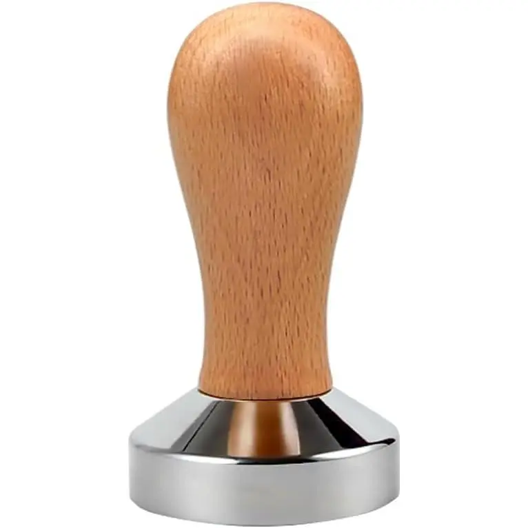 51mm Espresso Tamper with Wooden Handle, Coffee Tampers for Barista, Cafe