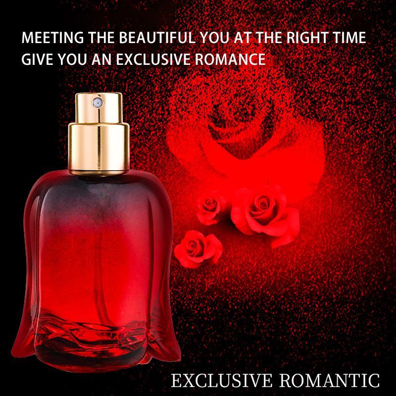 Rose Shaped Women's Perfume, 2 Counts Long Lasting Fragrance, Elegant Floral Scented Perfume for Women, Trendy Perfume for Party and Daily Life, Floral Scents Perfume