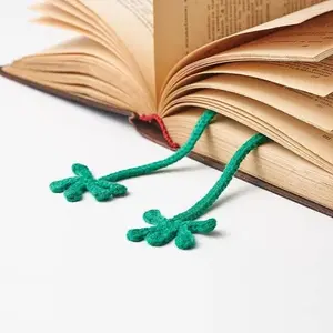 Page Holder Clip 3D Animal Cartoon Bookmark DIY Hanger Crochet knitting Bookmark Reading Assistant Creative Book Clip