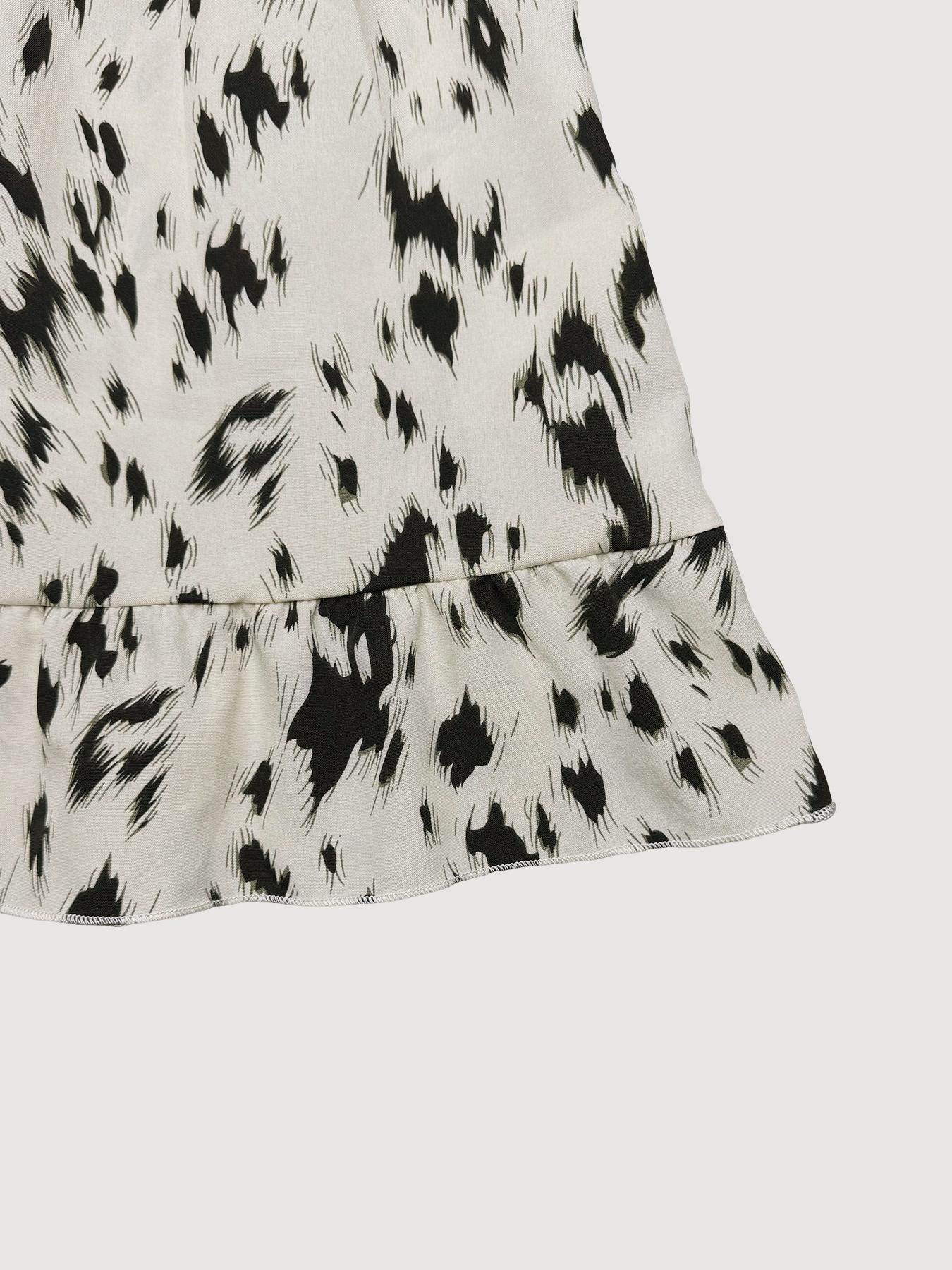 Women’s Fashion Floral Print Mini Dress with Adjustable Thin Straps, Stylish Summer for Casual Events