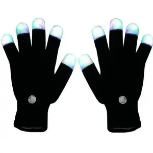 LED Flashing Gloves, Light Up Gloves for Parties and Concerts