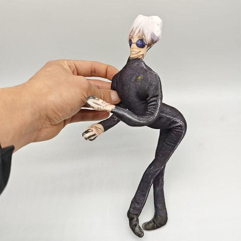 Jujutsu Kaisen Doll Movable Funny Gojo Satoru Toy Shapeshift Figure Cosplay movable Abstract Wire Skeleton Halloween Prop popular