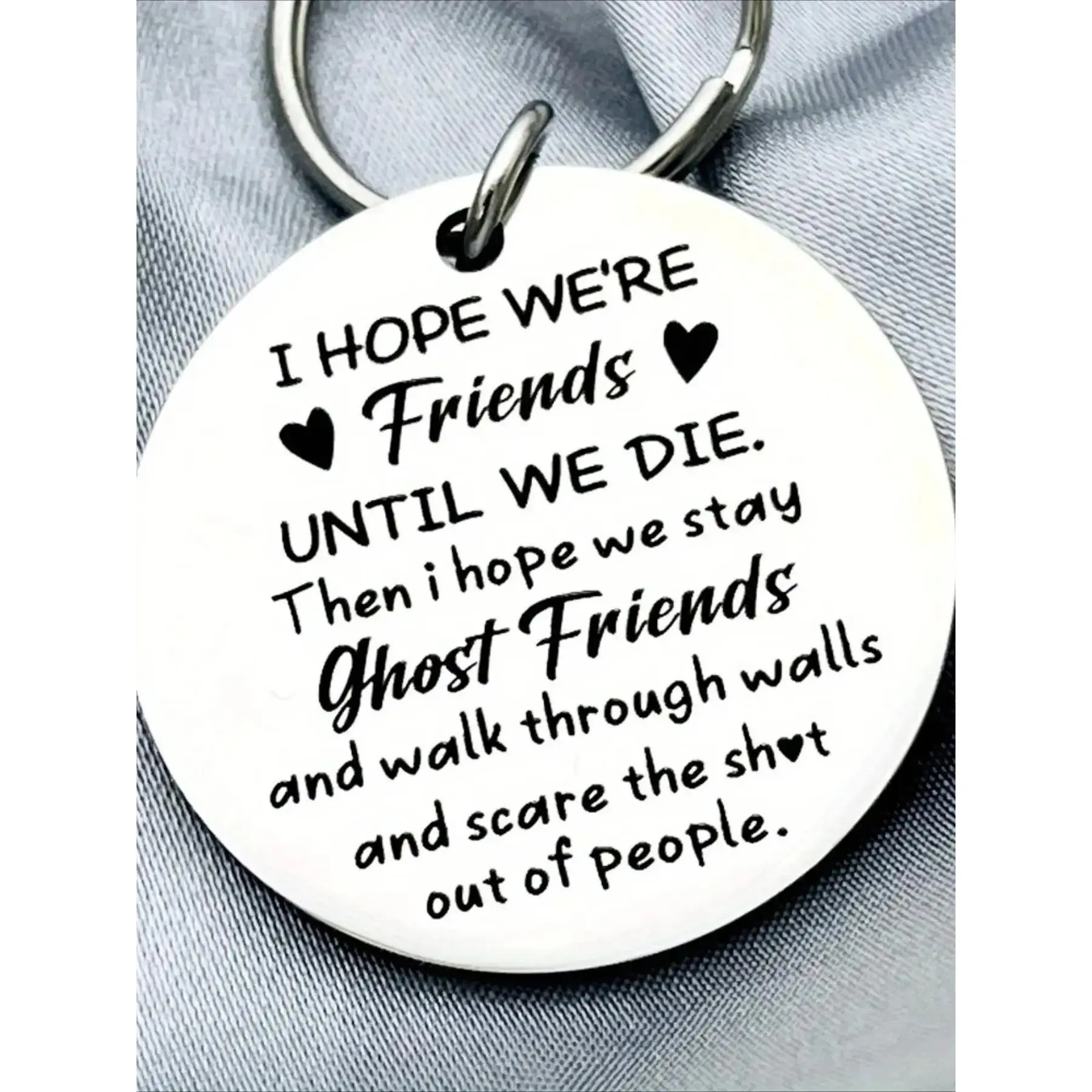 Friend  Trendy   Pendant for Women Men Friendship Gifts for Soul Sister Bestie Gifts for Best Friend Birthday Gifts    Accessory Stylish  daughter Black Cat charm mom anniversary wedding Christmas Themed Labubu Doll Outfit Set drive safe