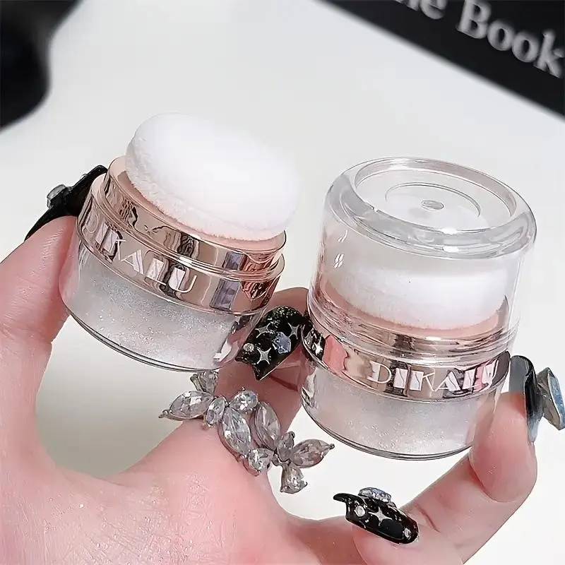 Flower Snow Glitter Highlighter Powder - Soft, Glittery Finish for Body & Face, Light Coverage, Softening Effect, Ideal for Highlighting Skin & Body Product | Lightweight Powder Makeup