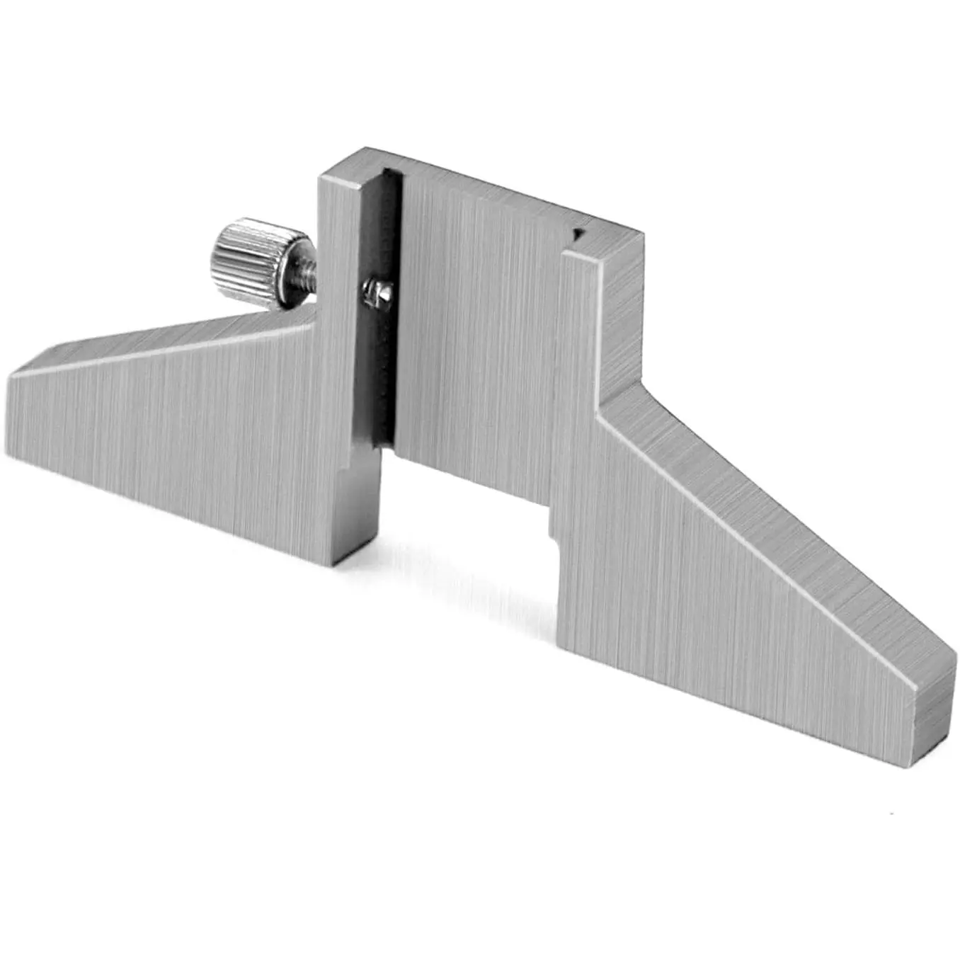 Caliper Depth Base Carbon Steel T-Bar Attachment for Dial/Digital/Vernier Calipers 4", 6", 8", 12"