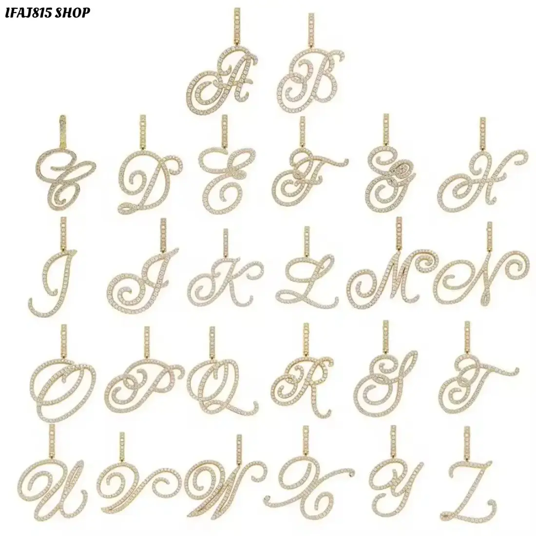 Personalized Initial Necklace for Women, Custom Script Letter Pendant Jewelry, Dainty Gold-Tone Initial Necklace, Trendy Minimalist Everyday Jewelry for Birthday Gifts, Date Night, Parties & Daily Wear