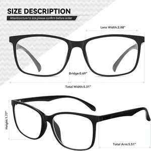 Blue Light Glasses for Men and Women, TR90 Frame, UV400 Anti-UV Ray Protection, Comfortable Fit for Computer Gaming (Indoor Recreation Equipment)