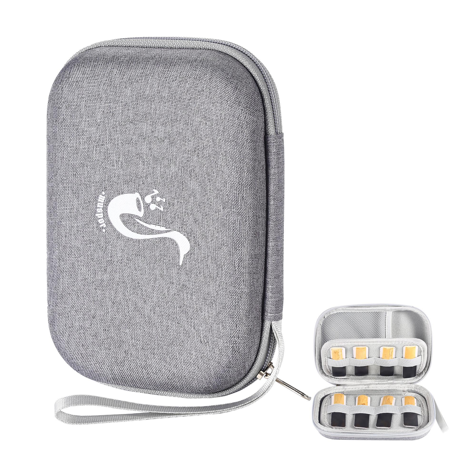 Waterproof reed storage case suitable for saxophone and clarinet reeds (holds 20 reeds)