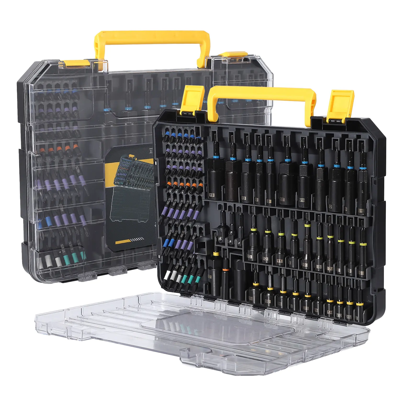 🧰 80-Piece Magnetic Impact Nut Driver Set – Cr-V & S2 Steel, Metric & SAE, Industrial-Strength Magnet, Organized Storage Case for DIY & Pro Mechanics