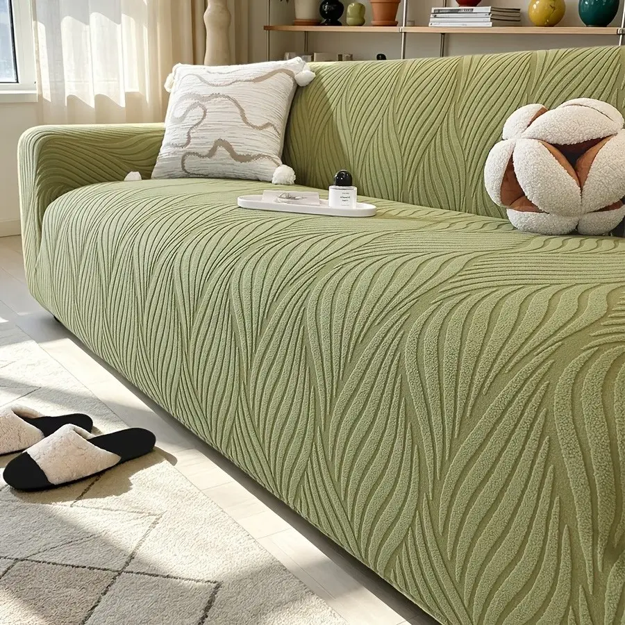 Soft Bohemian Floral Sofa Cover, Elastic Fabric, Pet-Friendly, Easy Installation, Home Decor for Living Room, Bedroom, Office