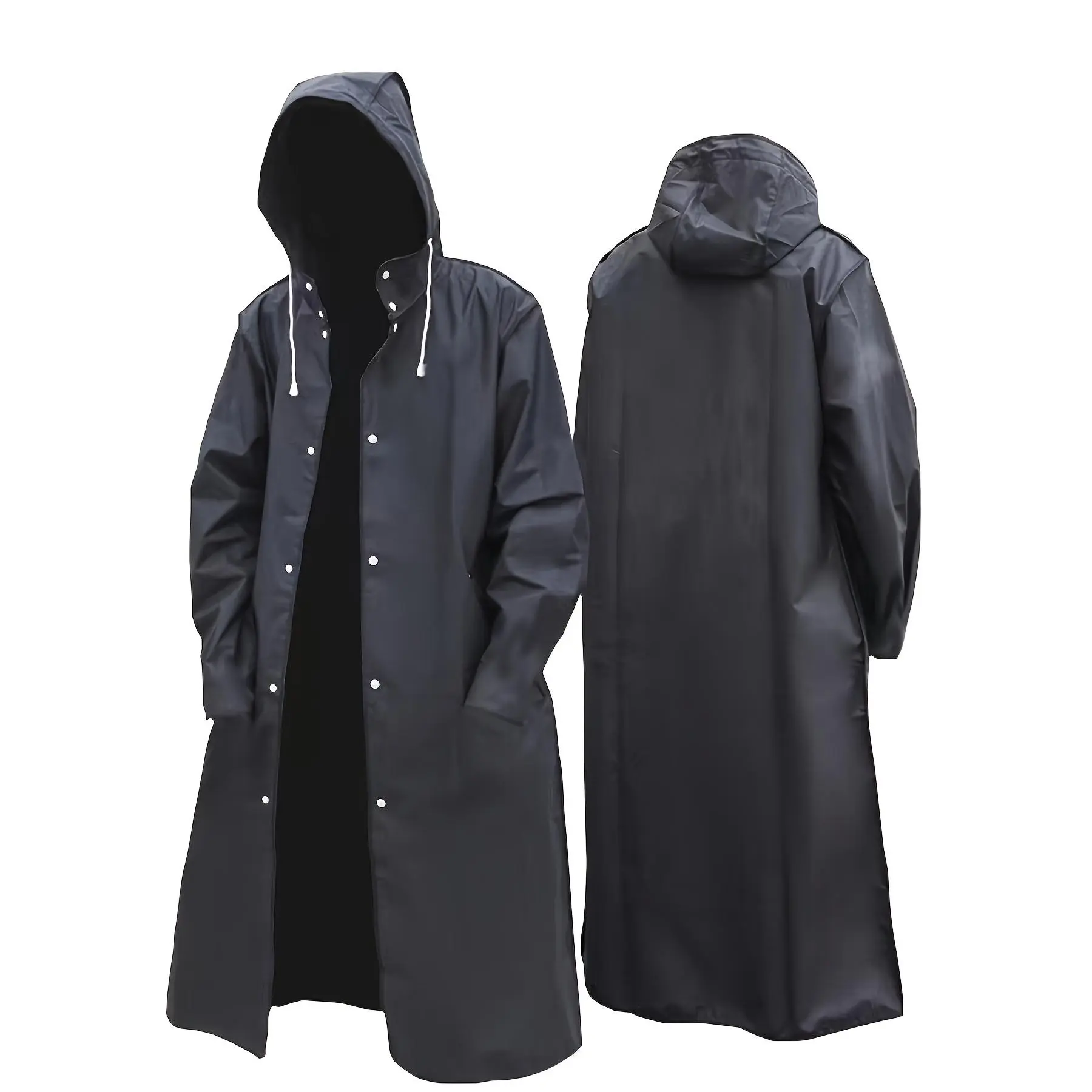 [Adult Waterproof Raincoats] Lack of Fashion in Adult Waterproof Long Raincoats for Both Women And Men, Suitable for Outdoor Activities Like Hiking, Travel, Fishing, And Climbing, with a Thickened Design