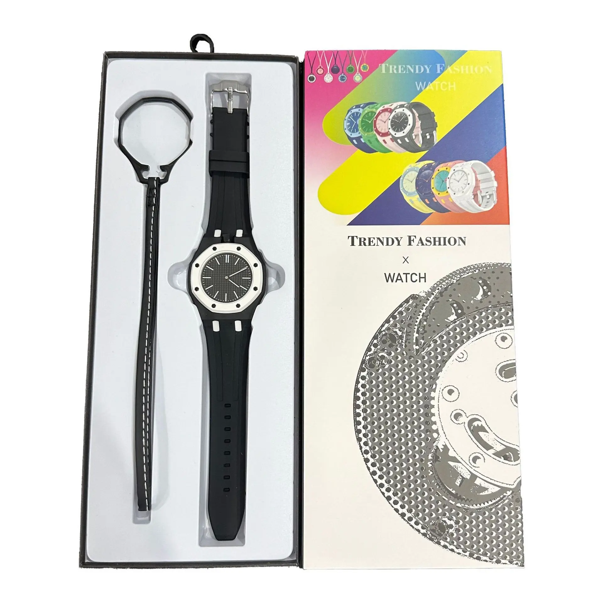 Co branded new versatile and personalized dopamine royal set fashion trend contrasting watch light luxury high appearance watch