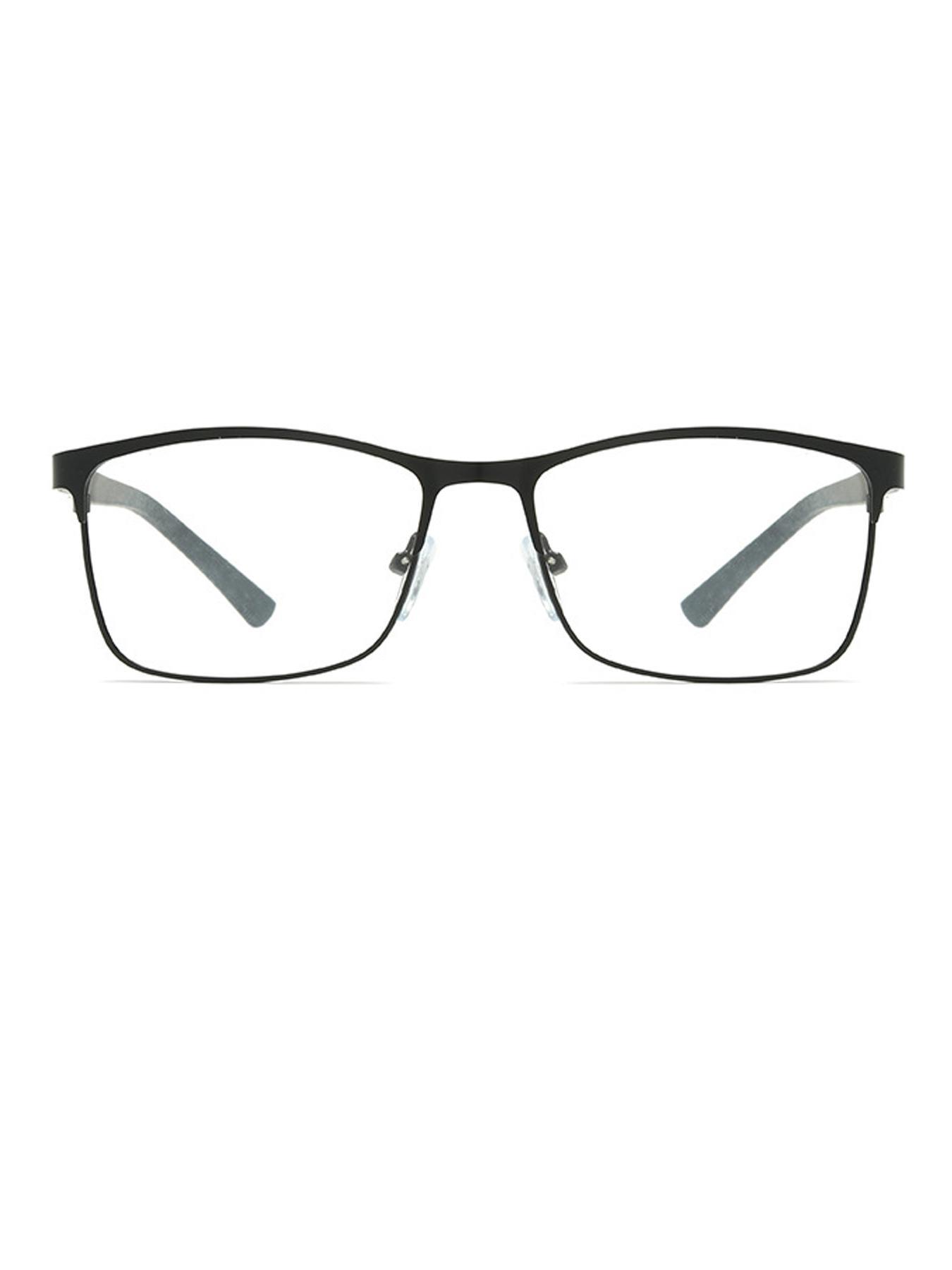 Photochromic Glasses, Minimalist Business Metal Full Frame Eyeglass, Fashion Eyeglasses for Men & Women, Photochromic Glasses for Daily Wear, Stylish Eyeglass, Lightweight Eyeglasses