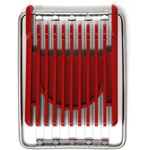Dual Sided Flip Slicer, Red, 4.25" x 3.25" x .88"