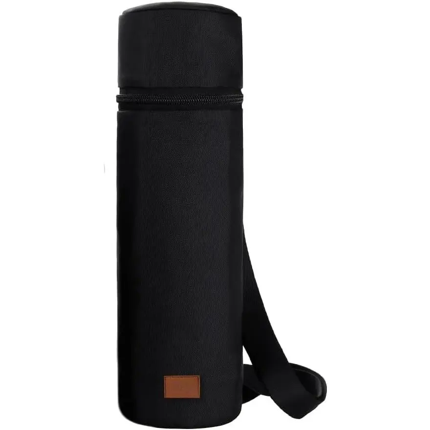 Insulated  Bag Water Bottle Carrier Portable  Cooler Bag Padded Protection Tote Bag with  Strap for Travel Picnic Purse