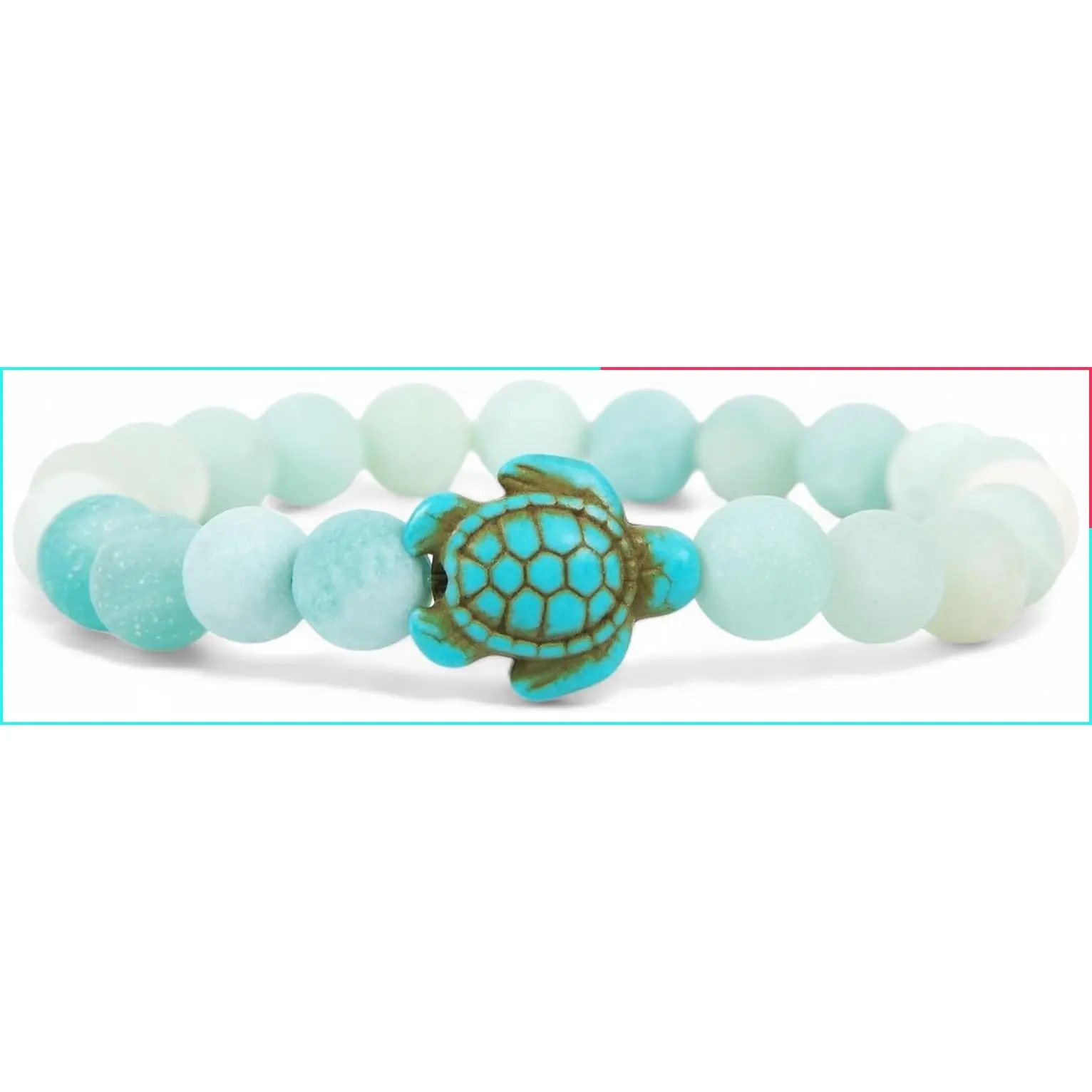 Bahama Blue Sea Turtle Tracking Bracelet - Special Edition, Helps Save Sea Turtles, One Size Fits Most Men & Women