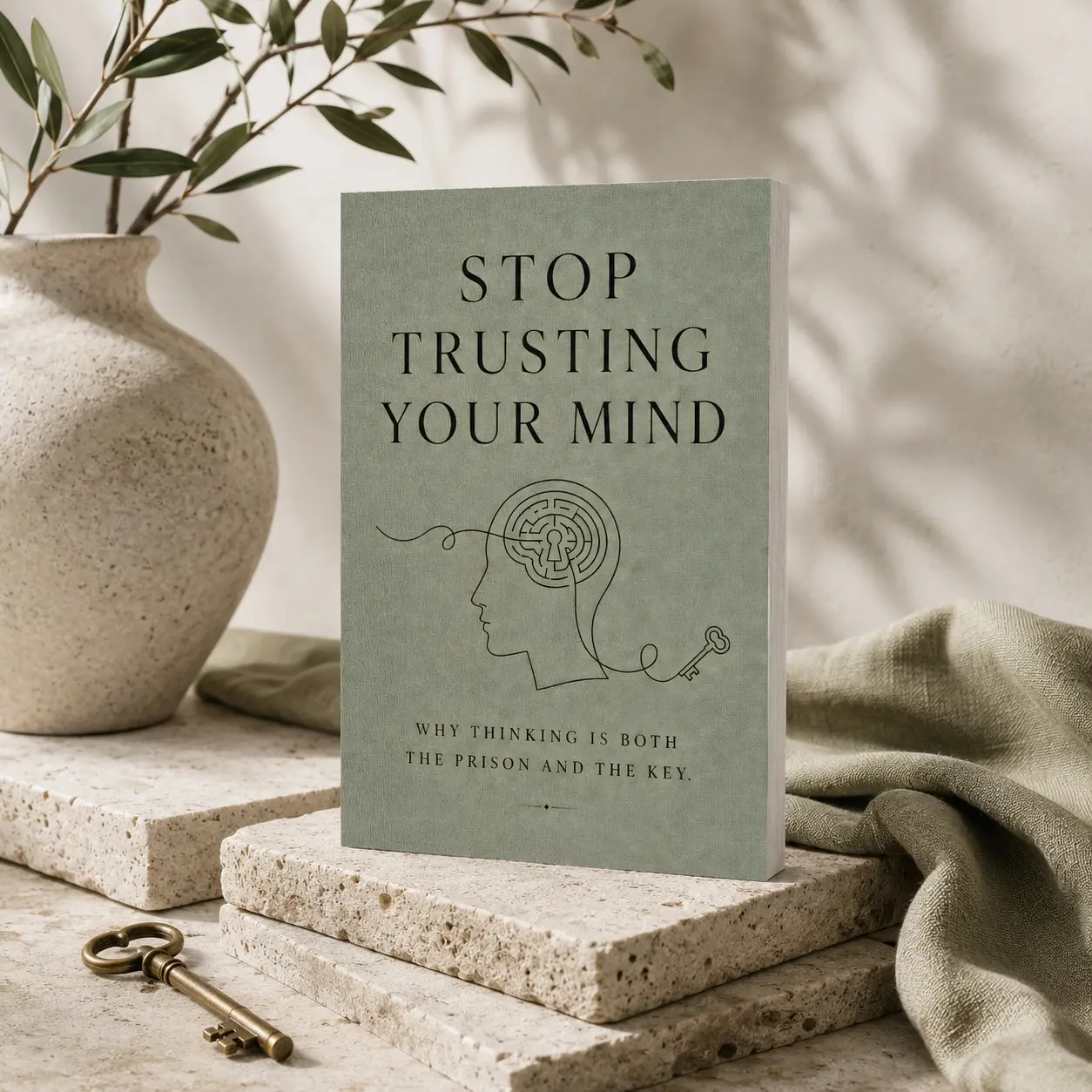 Psychology Self Help Book, Stop Overthinking, Understand Your Brain, Break Mental Traps & Find Inner Clarity