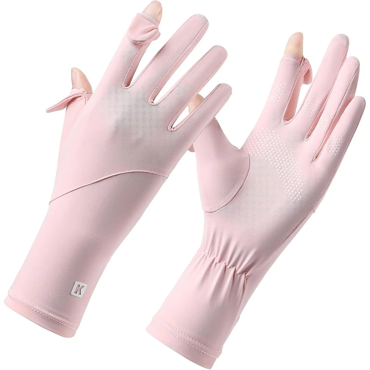 Ultra Thin Full Finger Uv Protection Gloves Women, Breathable Touchscreen Upf Driving Gloves Sun Protection