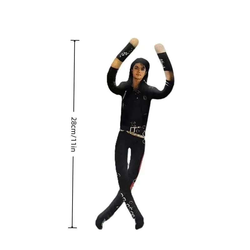 Michael Jackson Role-Playing Prop Doll, Plush Toy, Room Decor, Abstract Jointed Figure, Gift Item, Trendy Character Accessory Michael Jackson Role-Playing Prop Doll, Plush Toy, Room Decor, Abstract Jointed Figure, Gift Item, Trendy Character Accessory