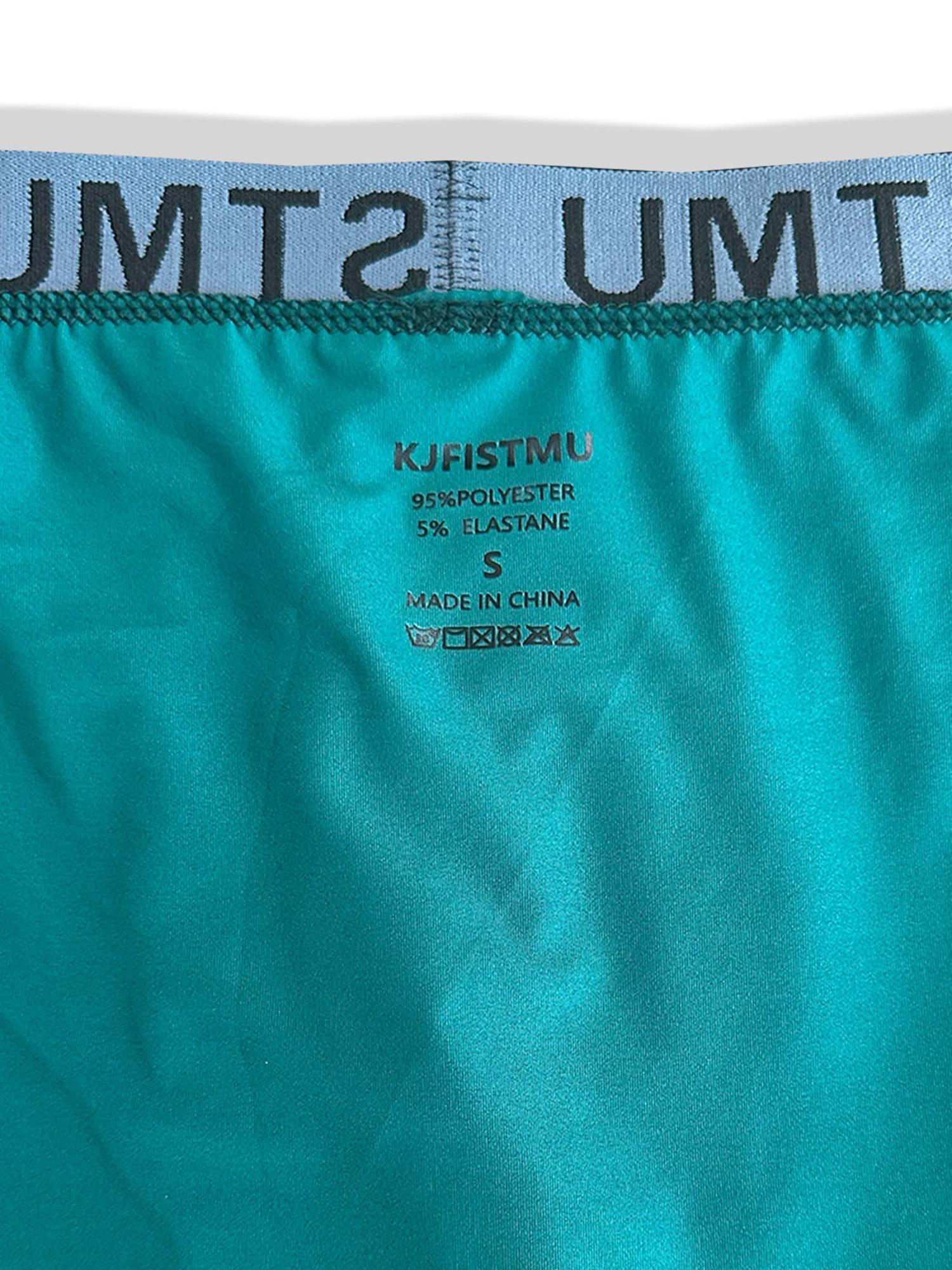 KJFISTMU12 Men's Boxer Briefs - Stretch Polyester Fabric, Random Color, Spring Summer Sports, Easy Wear, Stylish Trendy Design, Machine Washable, Gifts for Guys, Pack of 12