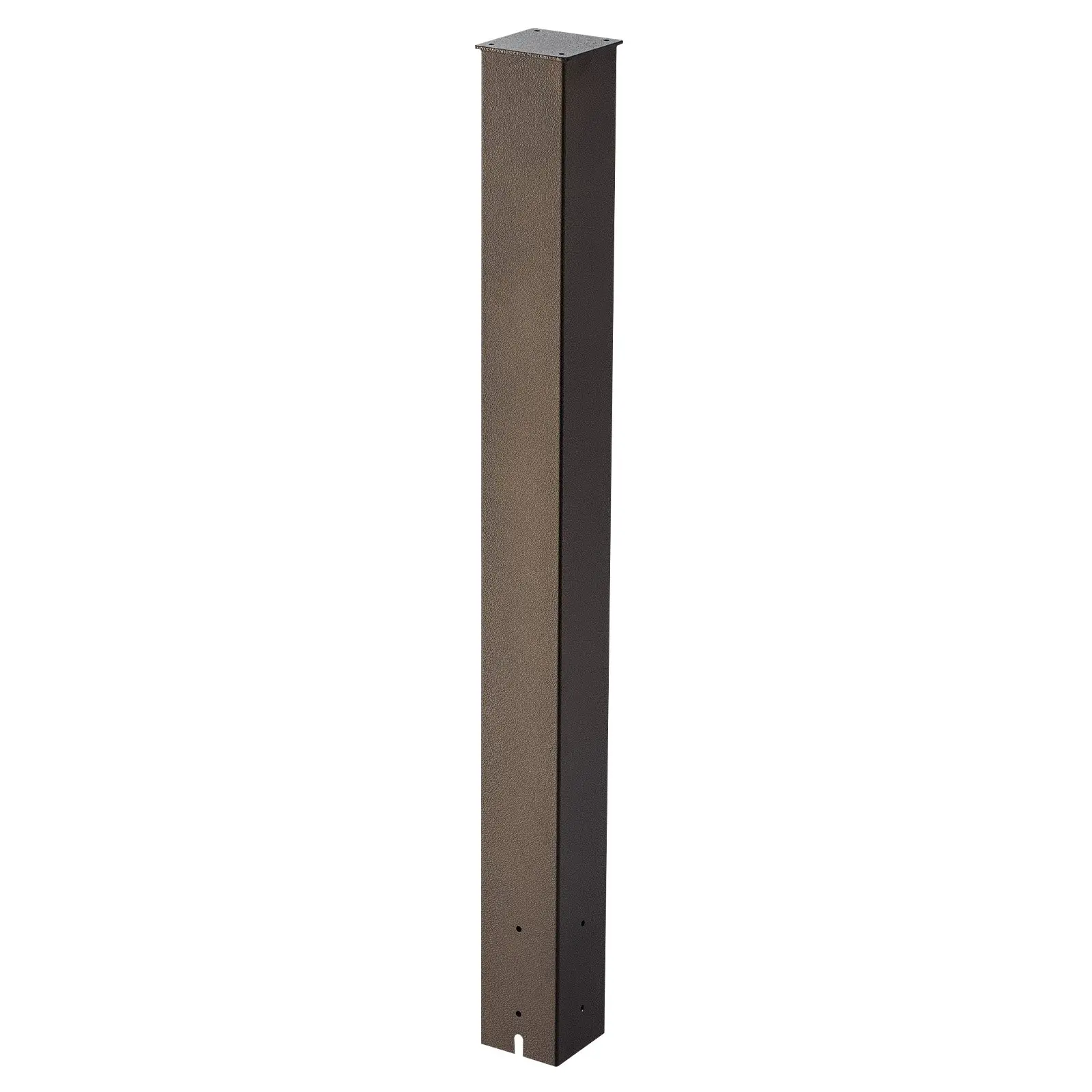 【DealsForYouDays】VEVOR Mailbox Post, 43 x 4 x 4 Inches, Steel In-Ground Mounting Mail Box Stand with Powder Coating Surface, Heavy Duty Metal Post Sleeve Kit for Outside Curbside Residential Use, Easy Install, Bronze