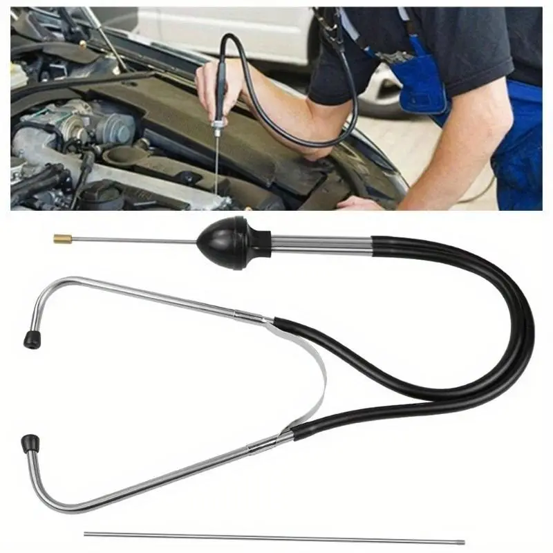 Automobile Sound Stethoscope, Automotive Engine Fault Diagnosis Tool, Specialized Mechanical Stethoscope for Vehicle Repair, Diagnostic Equipment