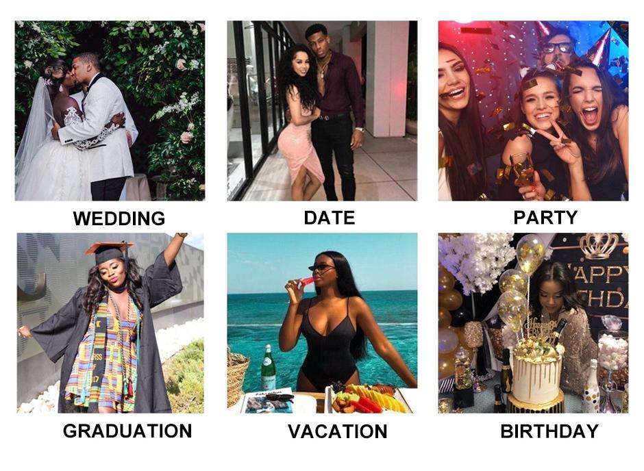 Bling Hair Wigs Deep Wave Glueless Ready to Wear 6x4 5x5 7x5 9x6 Lace Closure Wigs Human Hair Curly Water Wave Pre Cut Transparent Lace Wig For Women Pre Plucked Natural Hairline TikTokShopHolidayHaul