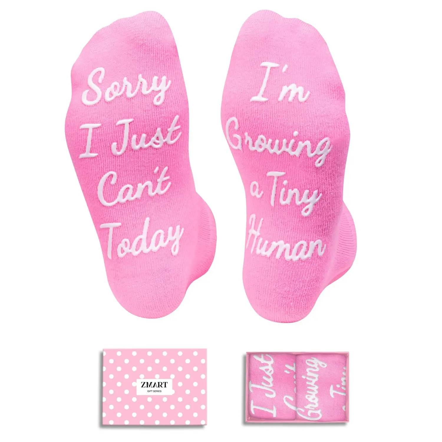 Zmart Pregnancy Gifts Ideas - Pregnancy Socks for Expecting Mom, Expecting Mother's Day Presents