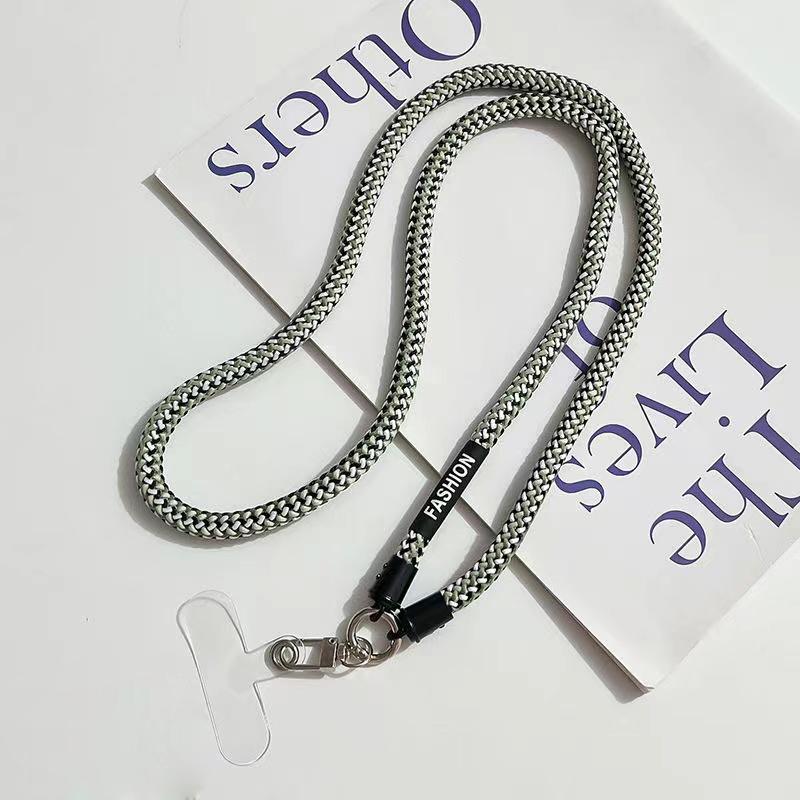 Phone Case Universal Slant Lanyard Long Braided Lanyard Neck Detachable Braided Lanyard