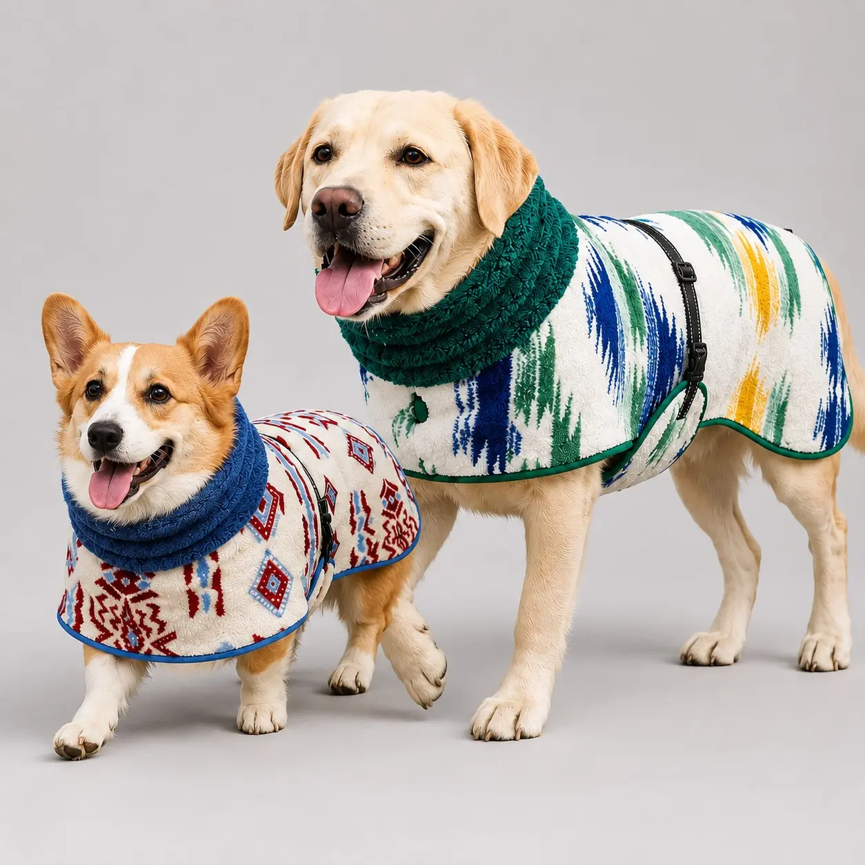 KOOGAL Thickened & Fleece-Lined Dog Coat For Doberman, Labrador, Samoyed Winter Outdoor Dog Jacket Husky Clothes Outfits Husky Clothes, Pet Supplies and the Warmest Gift for Cold