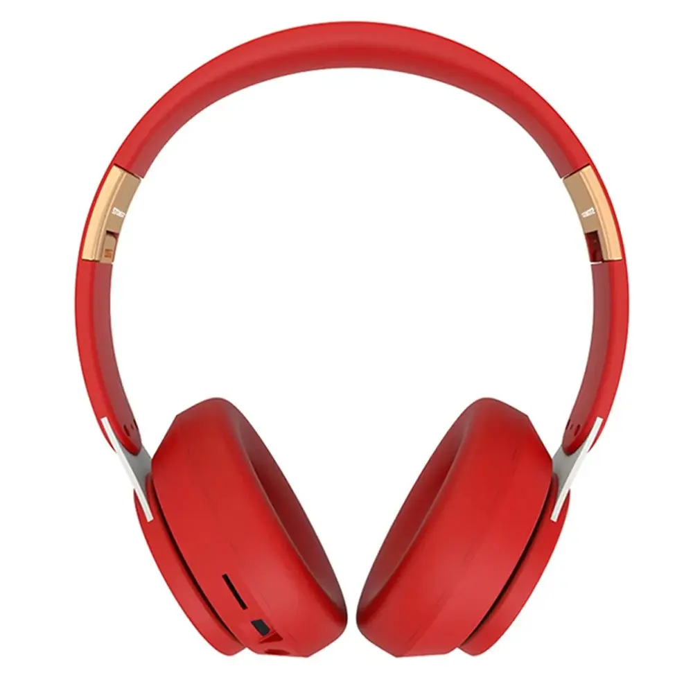 Over-ear Design Foldable Wireless Headphone, HiFi Stereo Sound Bluetooth-compatible Headset, Electronic Audio Headset, Wireless Audio Headphones with HD Mic for Gaming, Outdoor, Sports, Travel