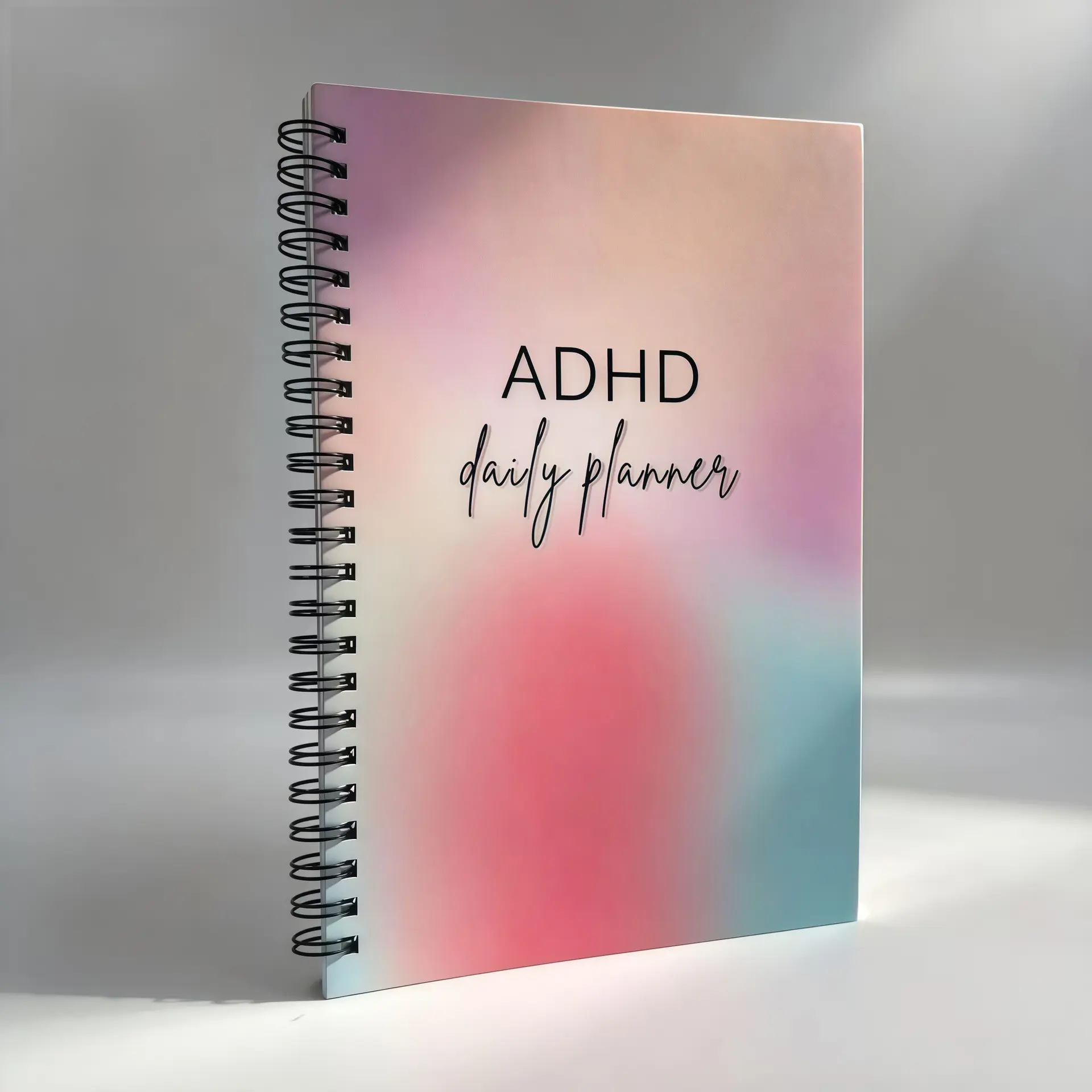 Adhd Daily Planner Notebook for Adults, Productivity Planner, Day Planner, Self Improvement Journal, Enhance Efficiency with Task Management, Stay Organized and Focused, Perfect Gift Idea