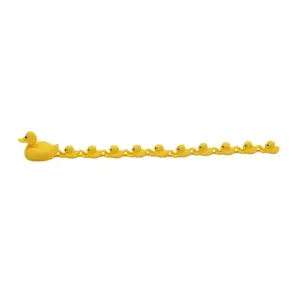 3D Printed Long Chain Duck Figurine, Fun and Unique Home Desktop Decor, Small Accessory for Creative Interior Design