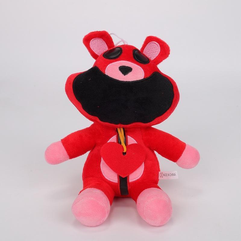 Smilingcritters Terrifying Smiling Animal Simplified Purple Cat Plush Toy