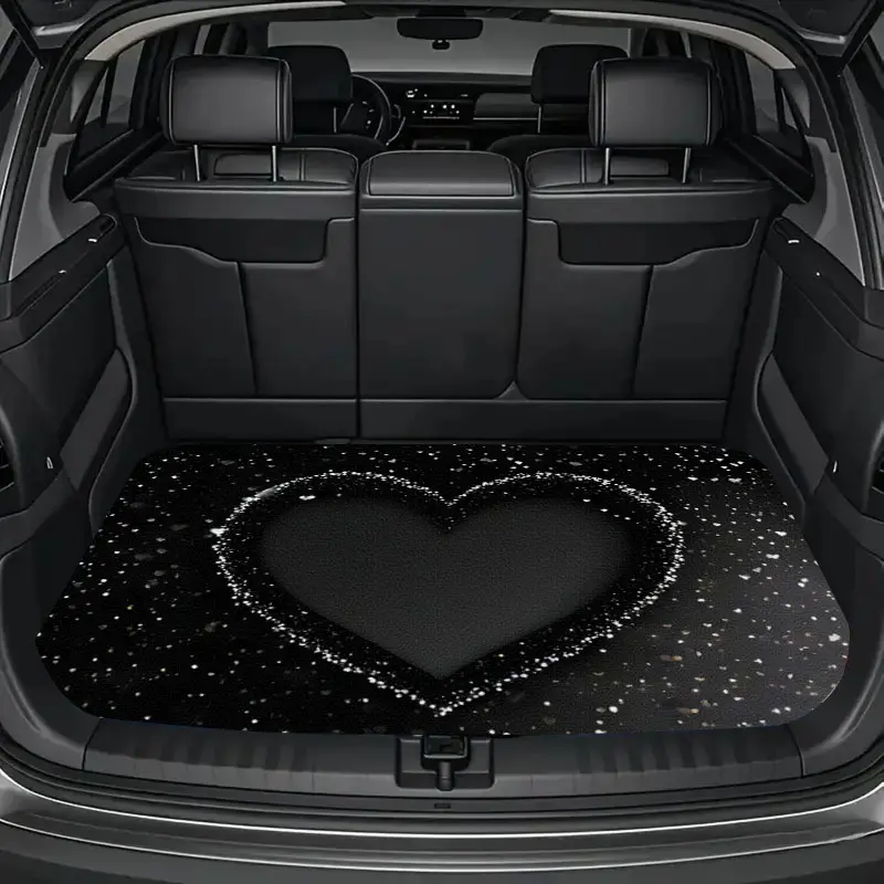 Universal Car Trunk Mat, Fashionable Polyester Fiber Cargo Liner, Suitable for All Car Models, Easy to Clean, for Sedans, Suvs, Off-Road Vehicles, Protecting Your Car in a Stylish Way | Universal, Durable And Fashionable Trunk Mat