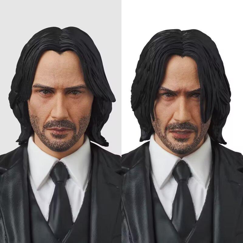 John Wick Action Figure John Wick Chapter 4 Figure Mafex 212 Ko Statue Collection Custom Model Doll Birthday Gift