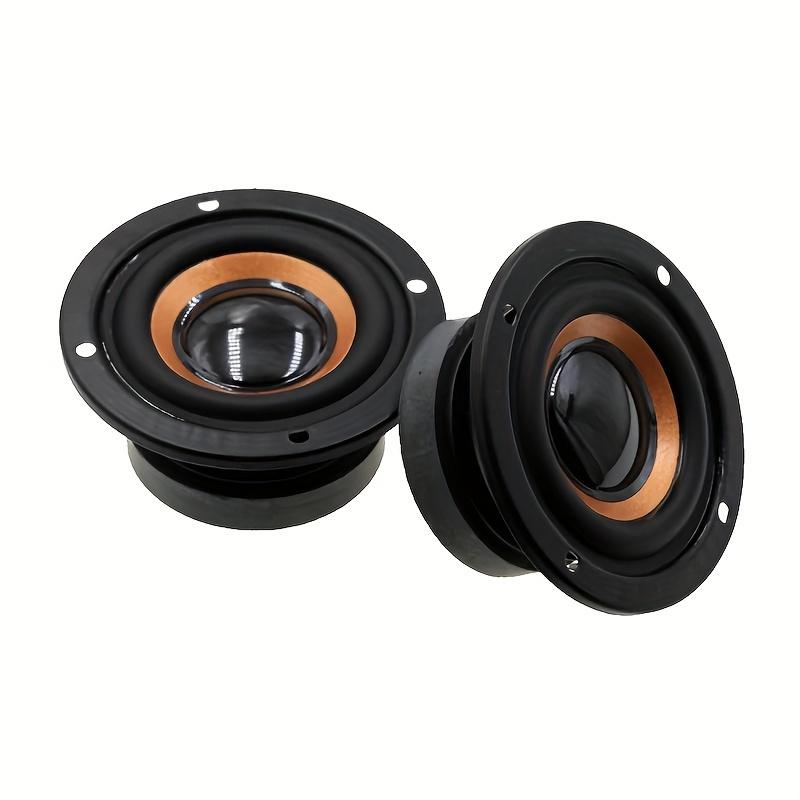 2 pcs/lot 63mm 4 5W Speakers Subwoofer 45 Core Magnetic Round Bass Loudspeaker DIY Mini Portable Bluetooth Speaker